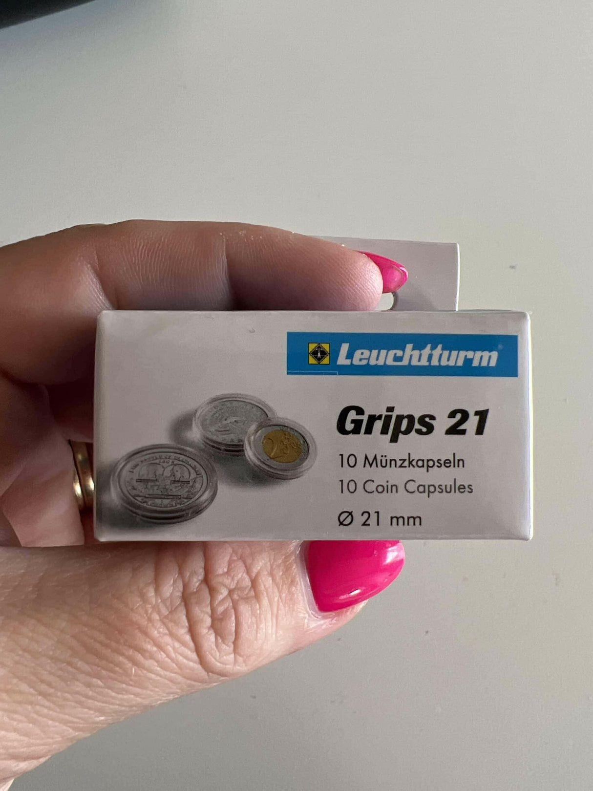 Lighthouse 21mm $2 Coin Capsules (Pk10)