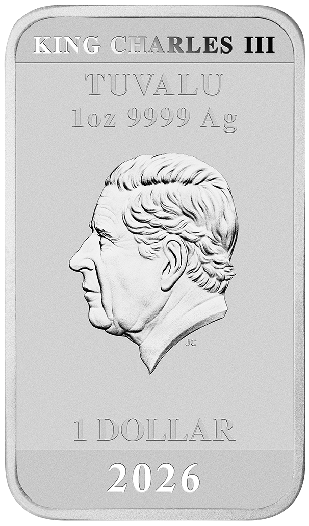 Stranger Things - Season 2 2026 1oz Silver Coloured Rectangular Coin