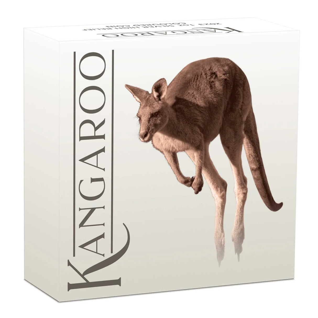 Australian Kangaroo 2023 1oz Silver Proof High Relief Coloured Coin