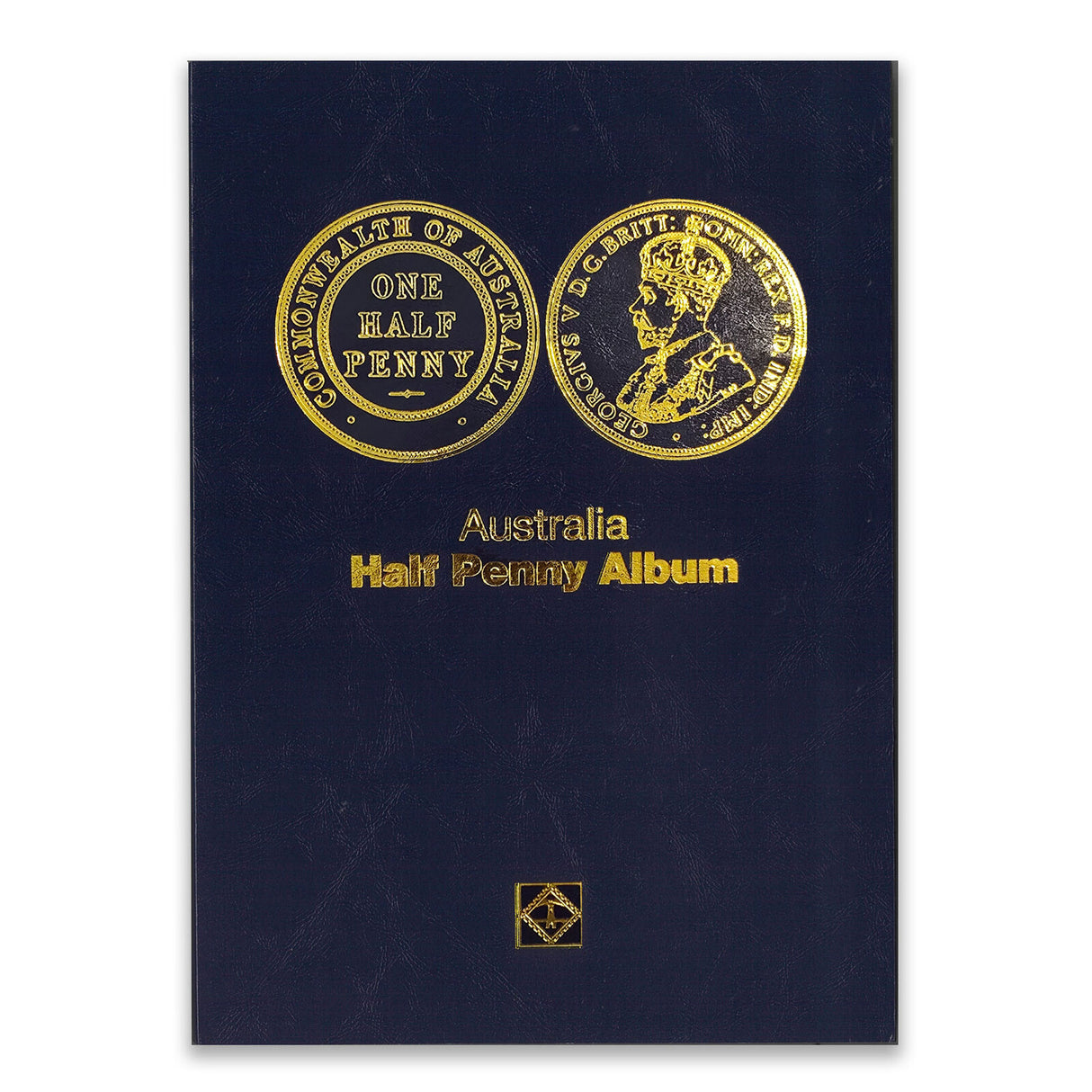 Lighthouse Push-In Coin Album – Australian Halfpenny 1911-1964 front
