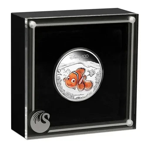 2023 Disney 100 Nemo 1/2oz Silver Proof Coloured Coin