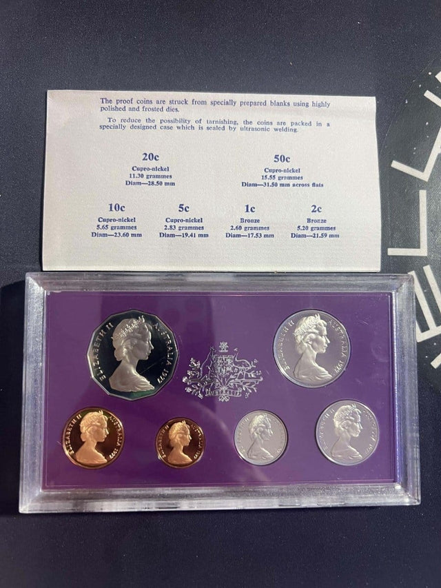 1977 Silver Jubilee Proof Set - Nova Coins