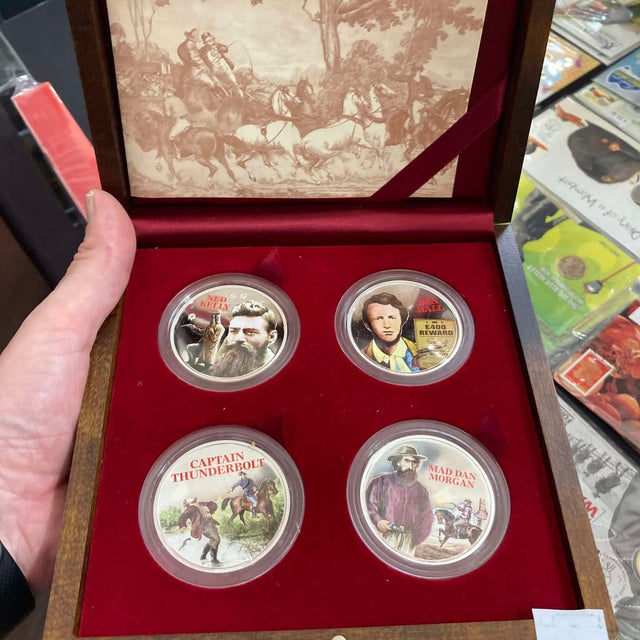 2003 Australian Bushranger Proof 4 Coin Collection