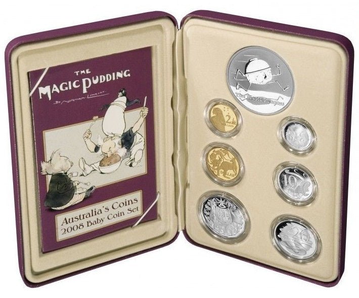 2008 Magic Pudding Baby Proof Set - Nova Coins