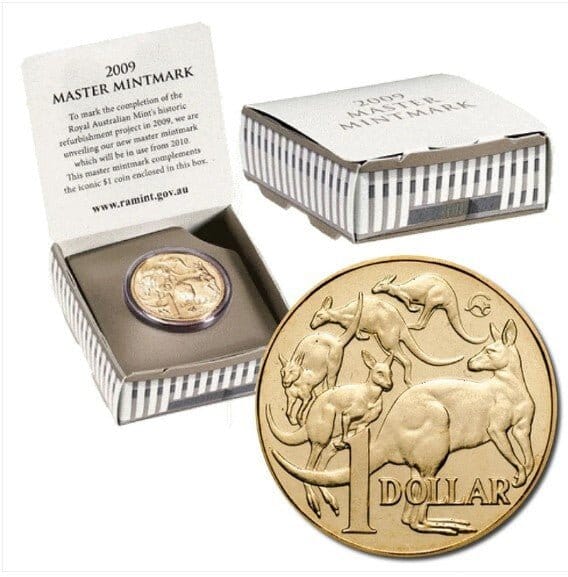 2009 $1 Master Mintmark Uncirculated One Dollar Coin - Nova Coins