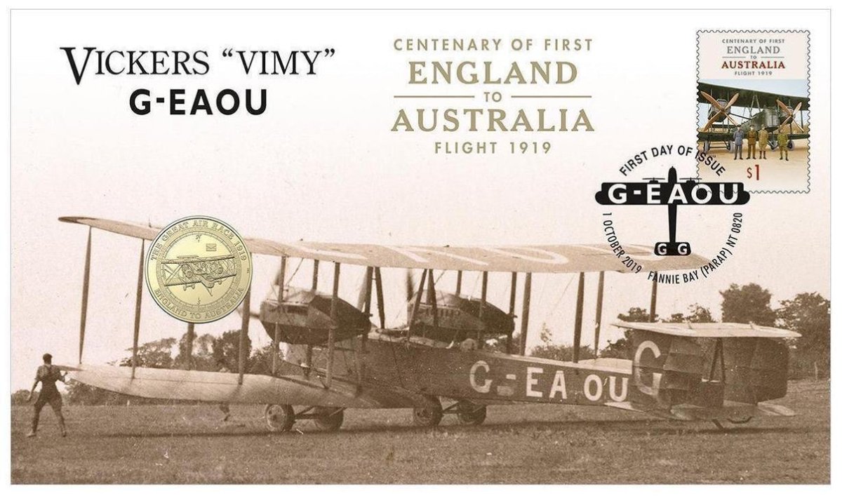 2019 Vickers VIMY G - EAOU PNC - Nova Coins