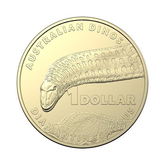 2022 $1 Australian Dinosaurs – Diamantinasaurus PNC - Nova Coins