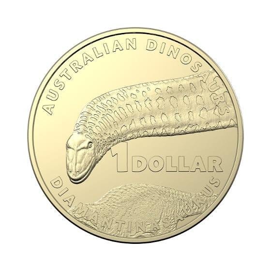2022 $1 Australian Dinosaurs – Diamantinasaurus PNC - Nova Coins