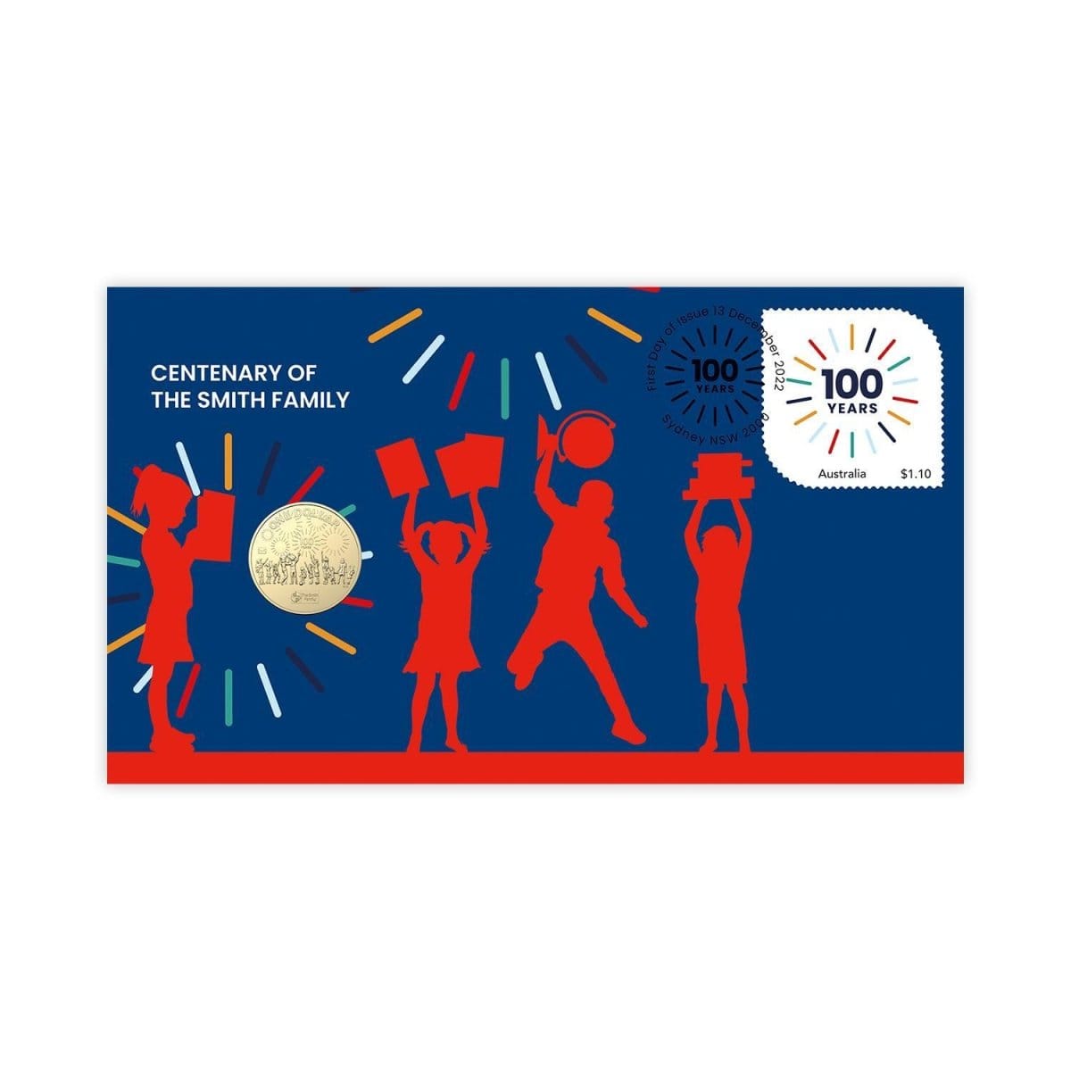 2022 $1 Centenary of the Smith Family PNC - Nova Coins