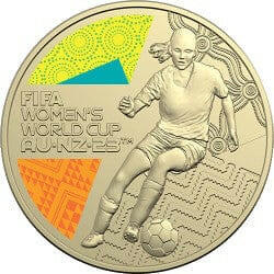 2023 $1 FIFA Women’s World Cup Coloured Carded Coin