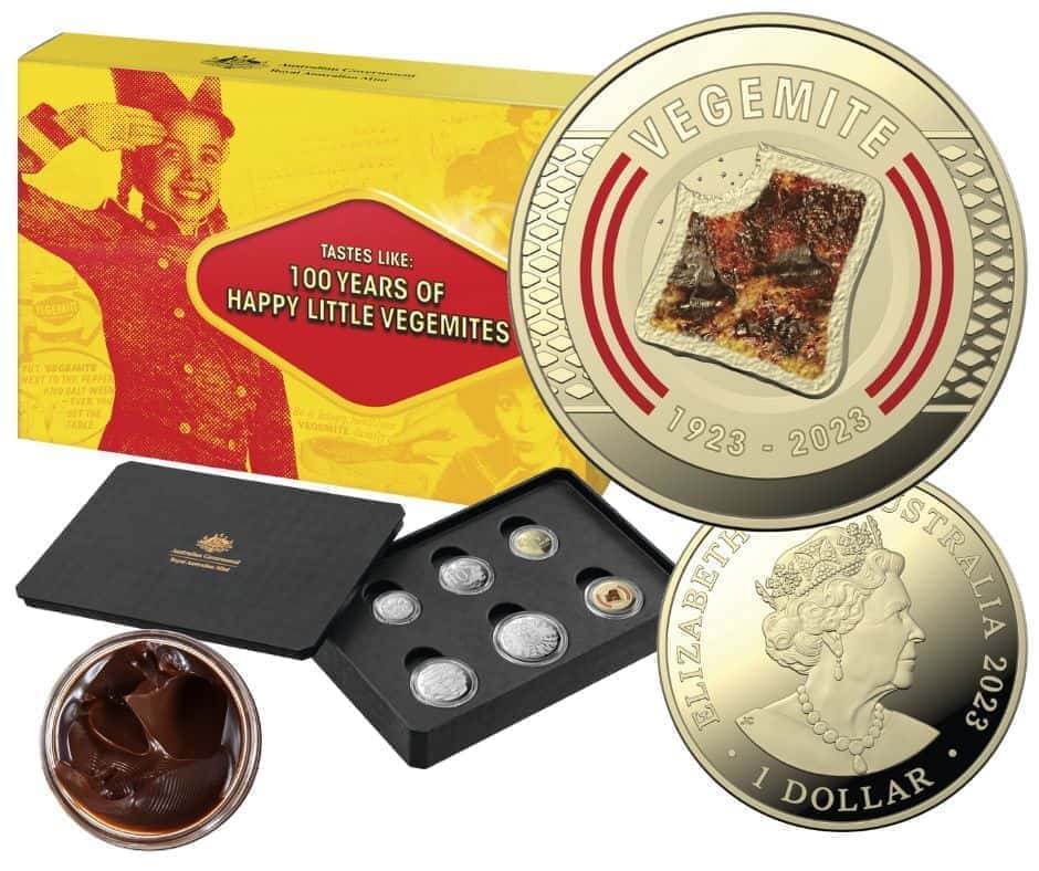2023 100 Years Of Vegemite Six Coin Proof Year Set - Nova Coins