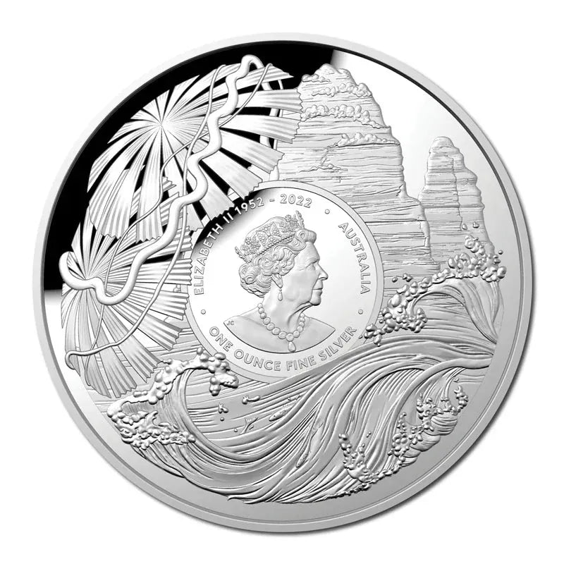 2023 $5 Beauty, Rich & Rare - Twelve Apostles Domed Silver Proof - Nova Coins