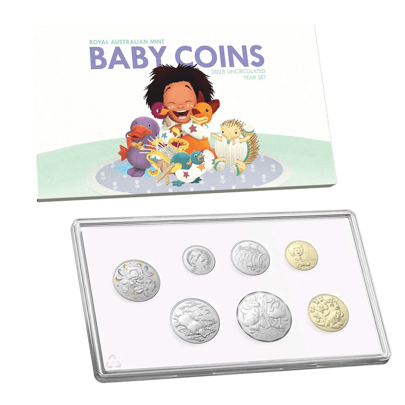 2023 Baby Coins Uncirculated Six Coin Baby Year Mint Set - Nova Coins