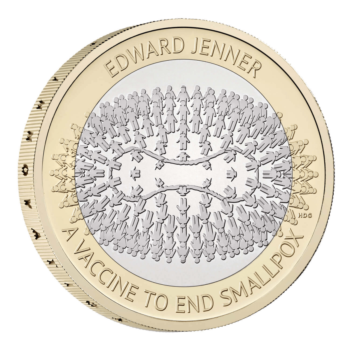 2023 Edward Jenner UK £2 Brilliant Uncirculated Coin - Nova Coins