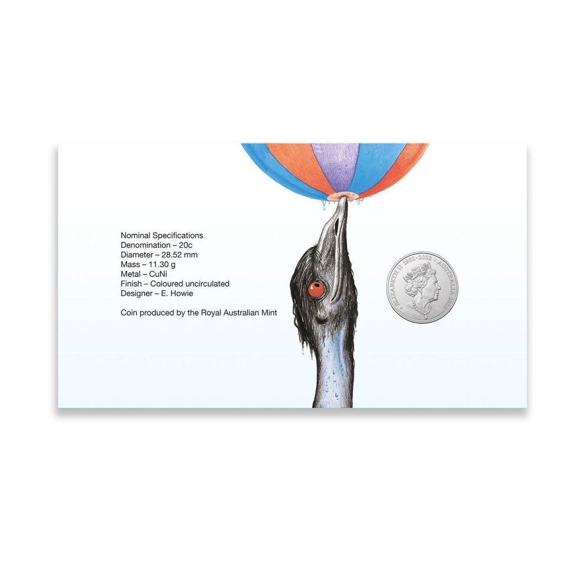 2023 Edward The Emu PNC - Nova Coins