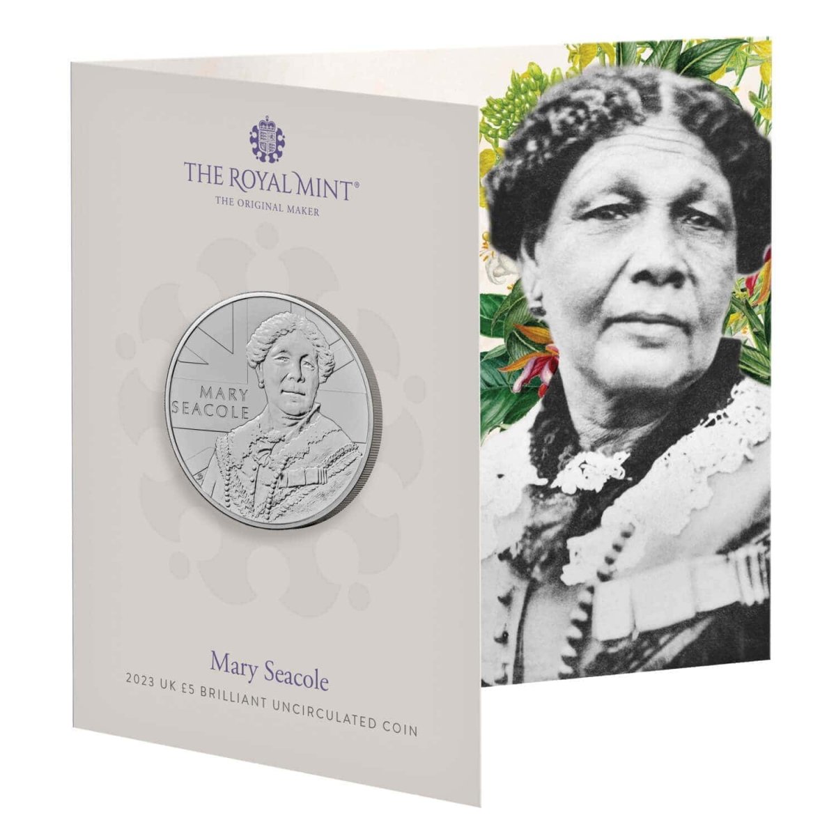 2023 Mary Seacole UK £5 Brilliant Uncirculated Coin - Nova Coins