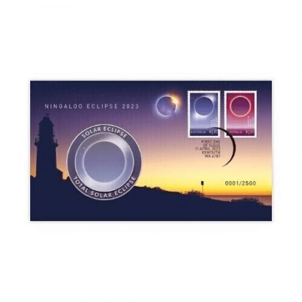 2023 PMC Ningaloo Eclipse Postal Medallion Cover - Nova Coins