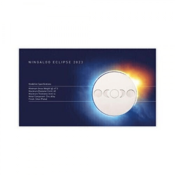 2023 PMC Ningaloo Eclipse Postal Medallion Cover - Nova Coins