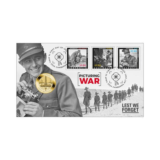 2024 Perth Mint PNC - ANZAC Day 2024 "Picturing War" - Nova Coins