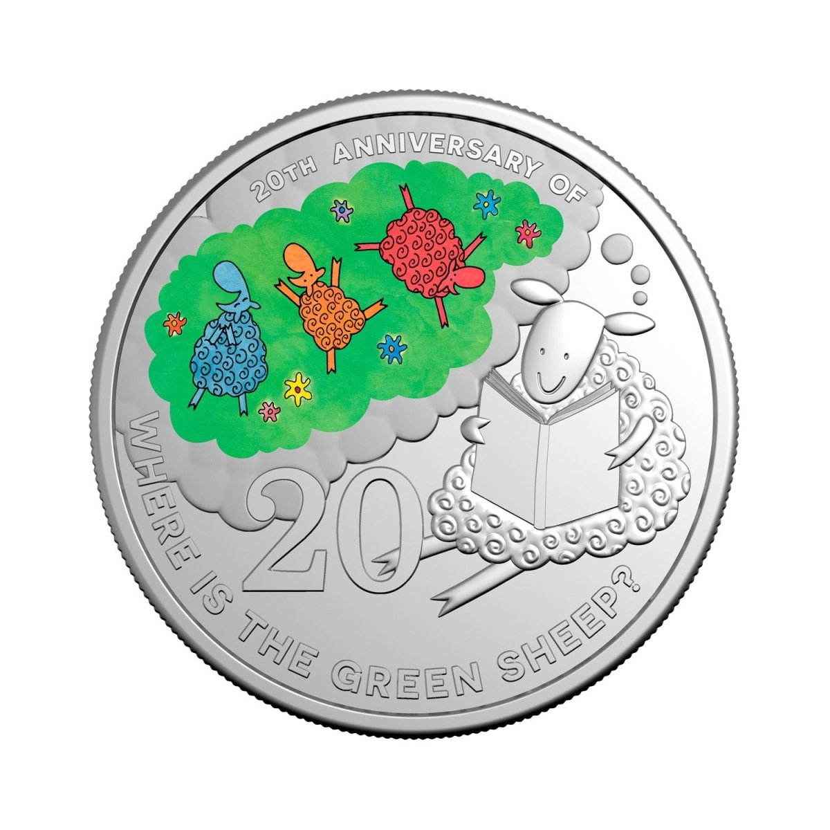 2024 Where is the Green Sheep? 20th Anniversary PNC - Nova Coins