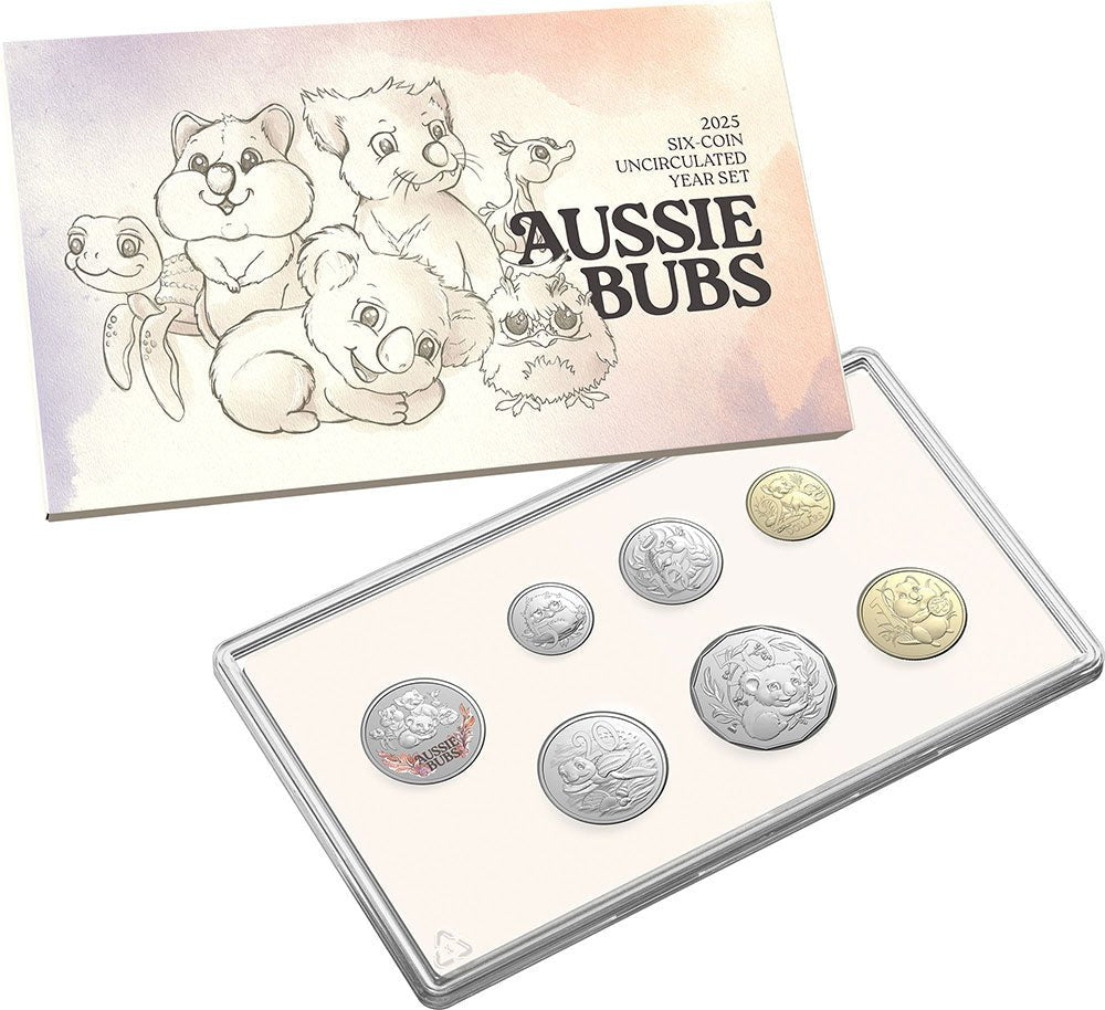 2025 6 - Coin Baby Mint Set - Aussie Bubs - Nova Coins
