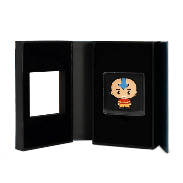 2025 Avatar The Last Airbender - Aang Chibi® 1oz Silver Chibi Coin - Nova Coins