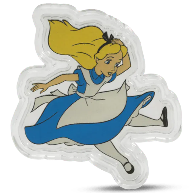 2025 Disney Alice in Wonderland - Alice 2oz Silver Coin - Nova Coins