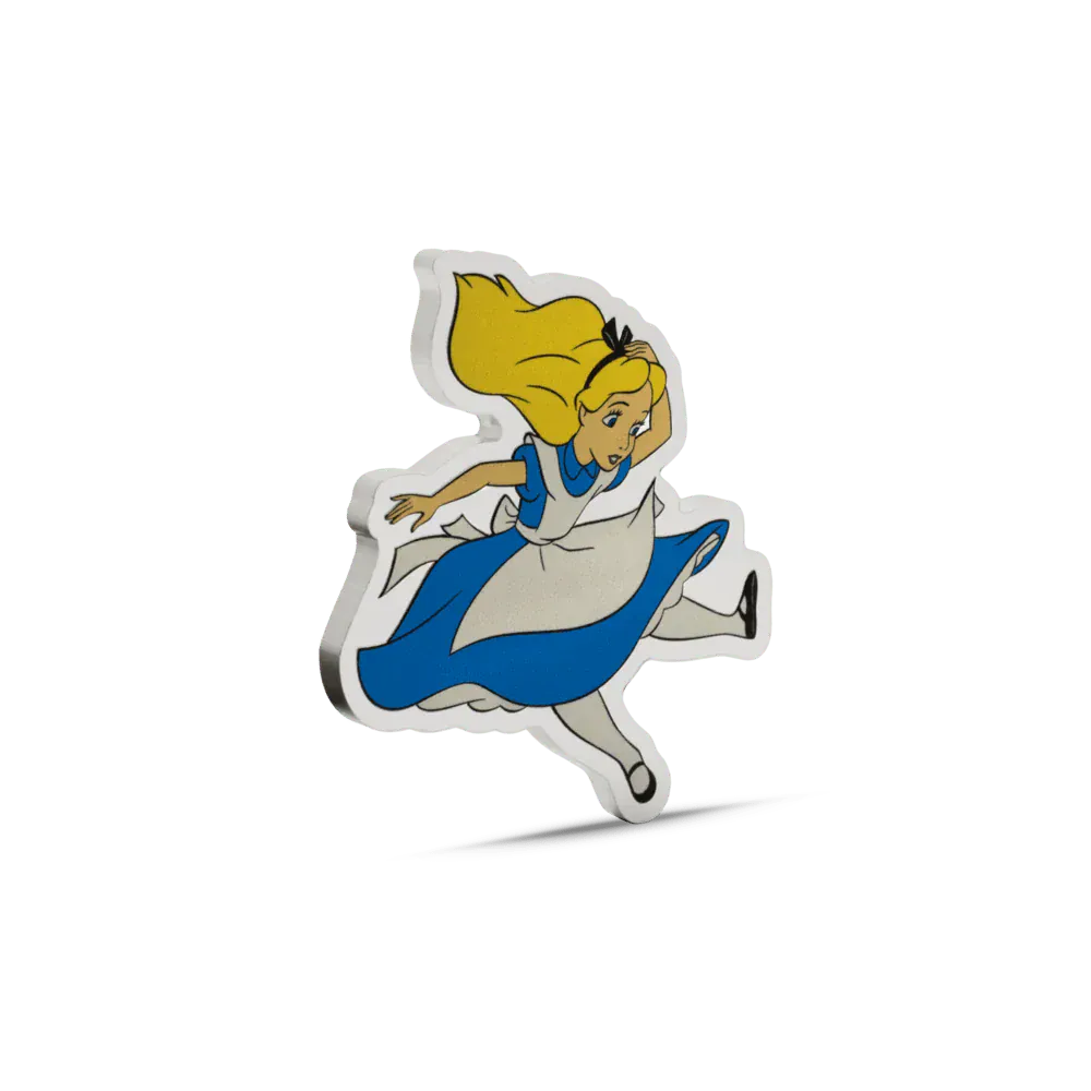 2025 Disney Alice in Wonderland - Alice 2oz Silver Coin - Nova Coins