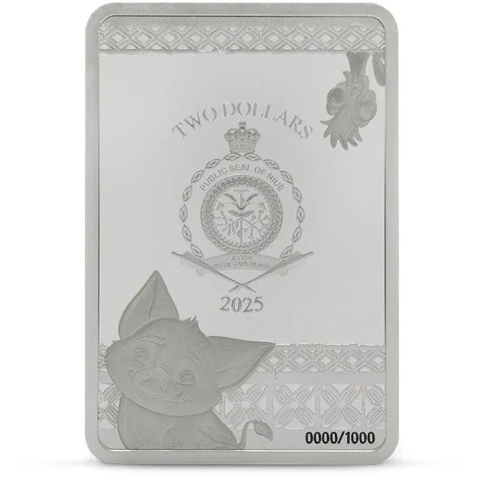 2025 Moana Disney 1oz Silver Coin