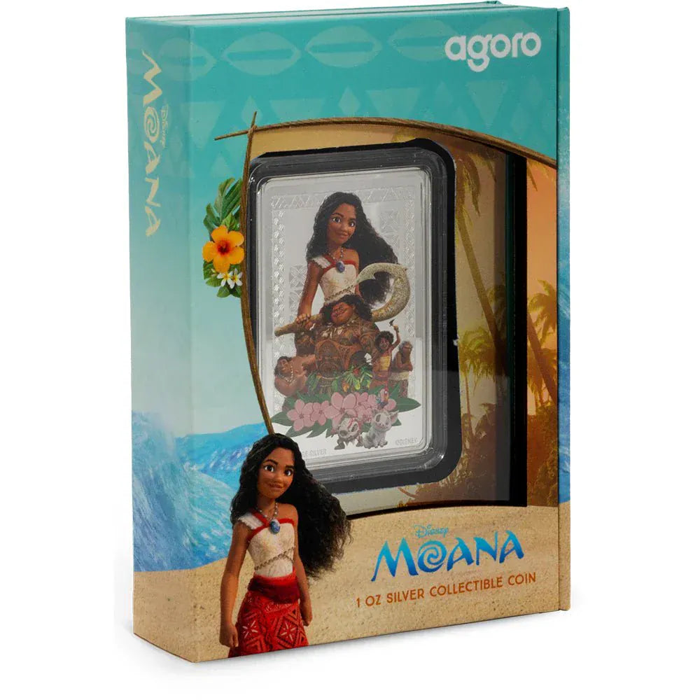 2025 Moana Disney 1oz Silver Coin