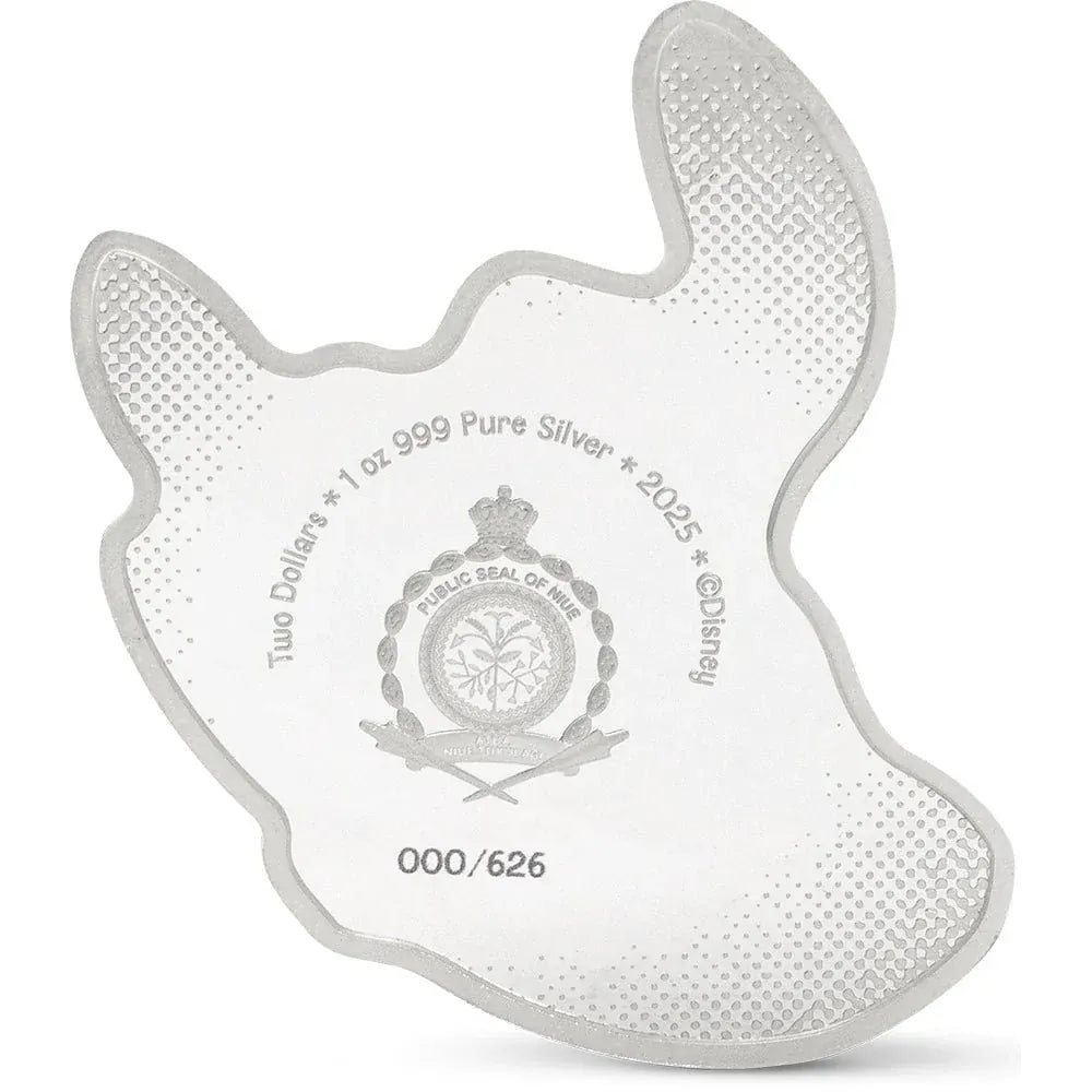 2025 Disney Stitch - Surf's Up 1oz Silver Coin