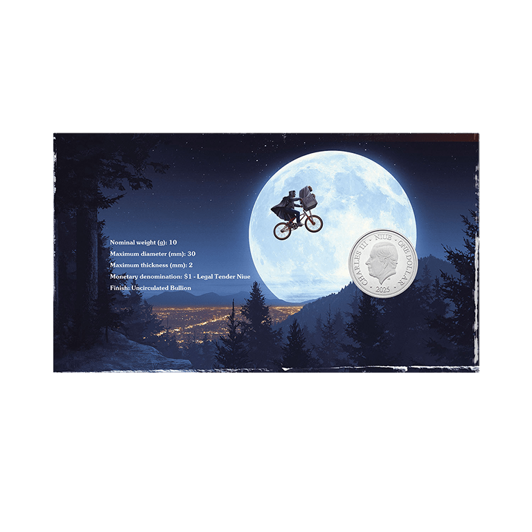 2025 ET - the Extra - Terrestrial $1 PNC - Nova Coins