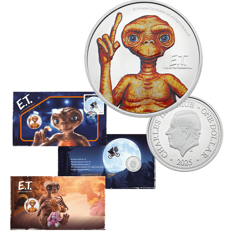 2025 ET - the Extra - Terrestrial $1 PNC - Nova Coins