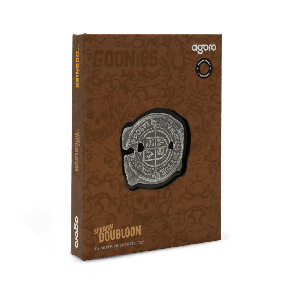 2025 Goonies - Spanish Doubloon 1oz Silver Coin - Nova Coins