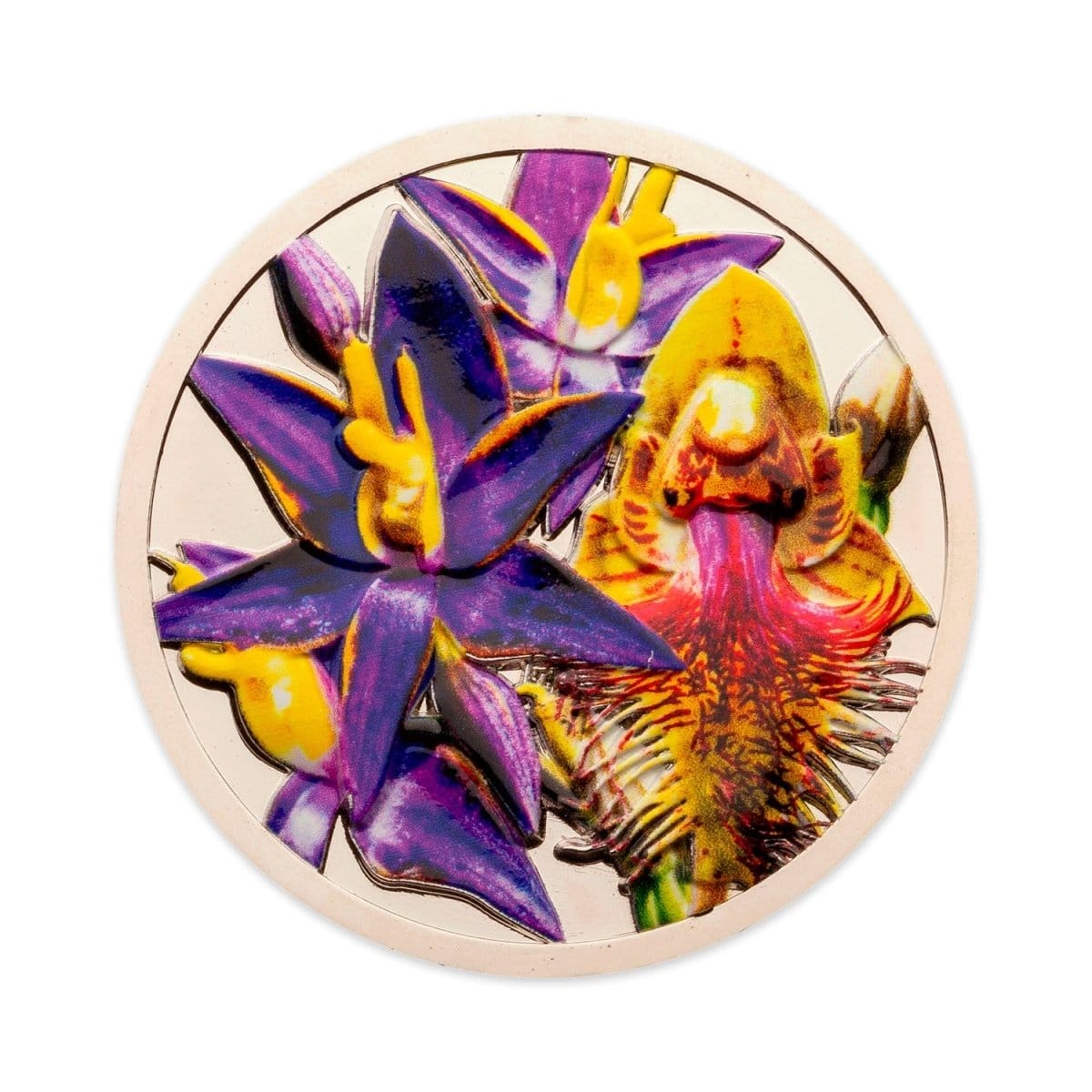 2025 Native Orchids Medallion Cover PMC - Nova Coins