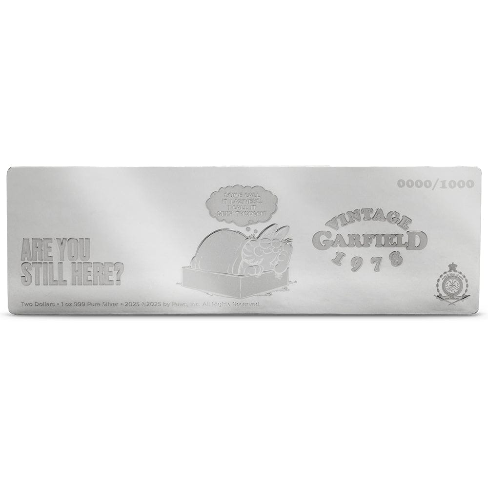 2025 Nickelodeon - Garfield 'I Hate Mondays' - 1oz Silver Coin - Nova Coins