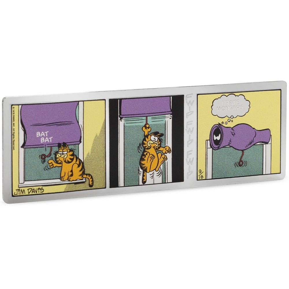 2025 Nickelodeon - Garfield 'I Hate Mondays' - 1oz Silver Coin - Nova Coins