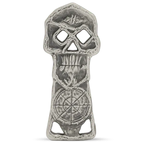 2025 The Goonies - Copper Bones Skeleton Key 2oz Silver Coin - Nova Coins