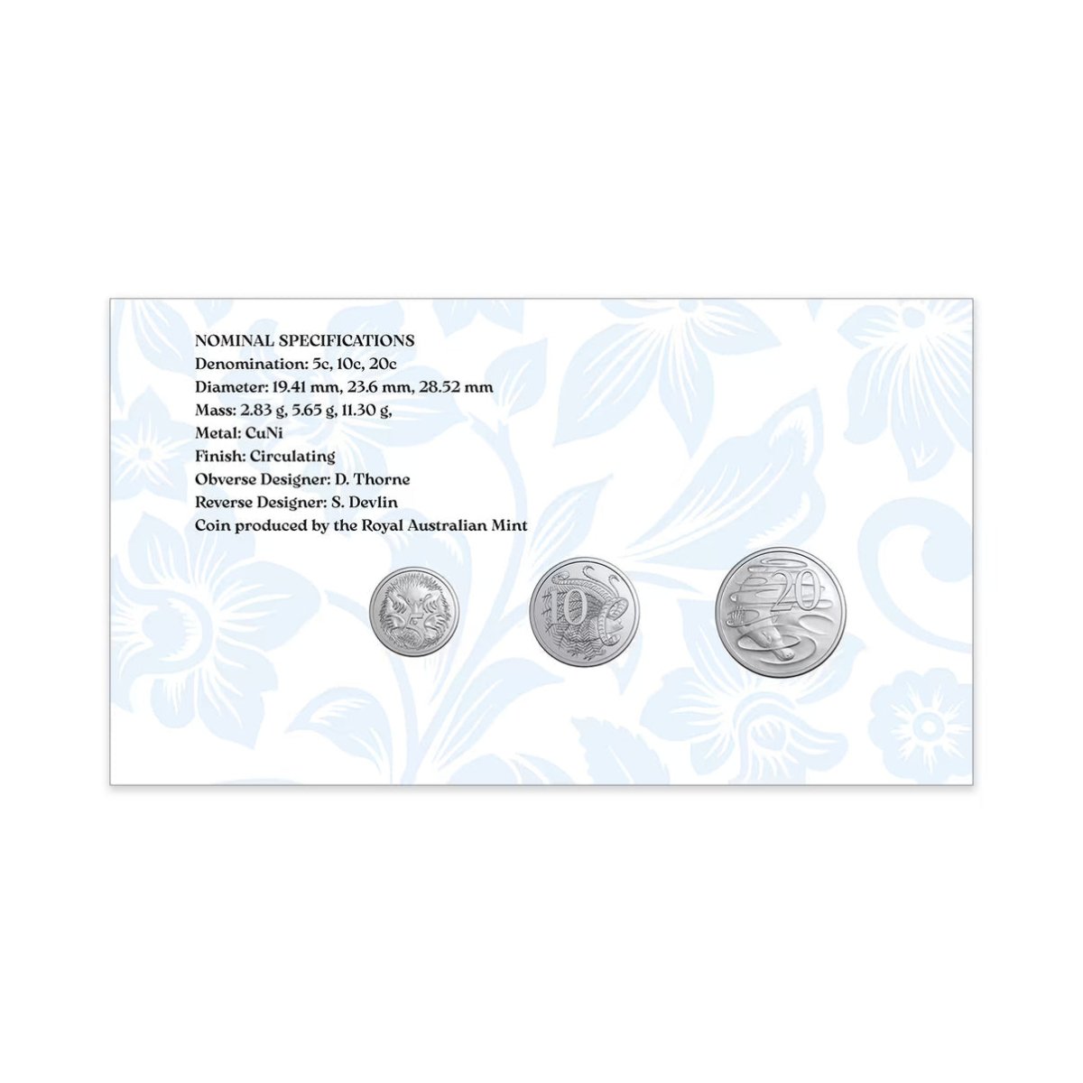 2025 The King's Birthday Three Coin Postal Numismatic Cover (PNC) - Nova Coins