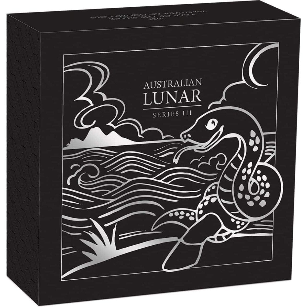 2025 Year Of The Snake 2oz Silver Antiqued Coin - Nova Coins