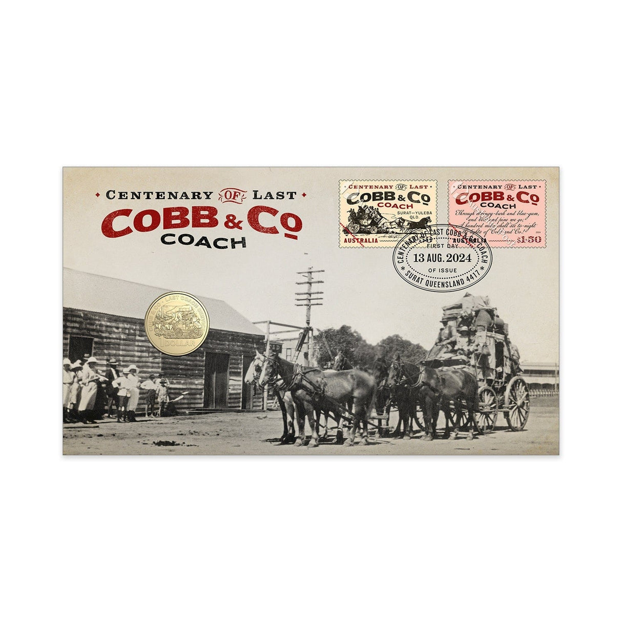 2024 Centenary of the Last Cobb & Co Coach Service PNC
