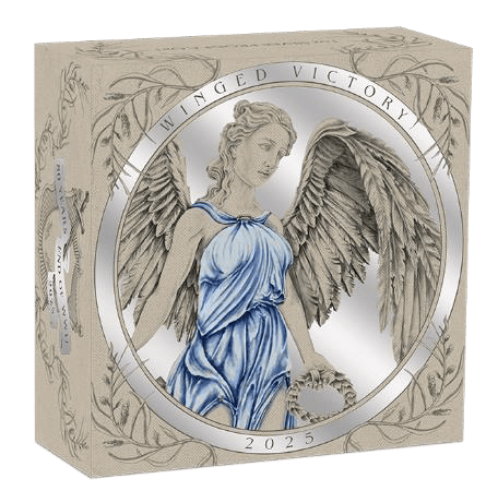 80th Anniversary End of WWII - Winged Victory 2025 $1 1oz Silver Proof Coin
