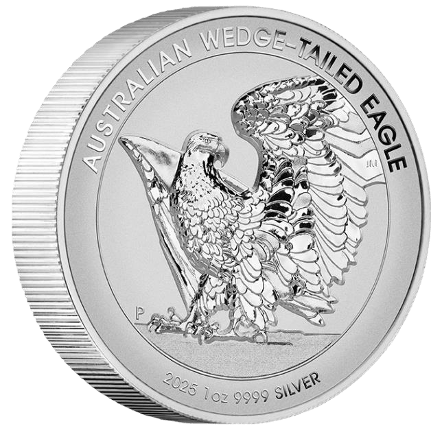 Australian Wedge-tailed Eagle - 2025 $1 1oz Silver Proof Ultra High-Relief Coin