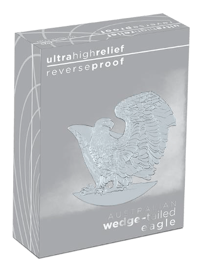 Australian Wedge-tailed Eagle - 2025 $1 1oz Silver Proof Ultra High-Relief Coin