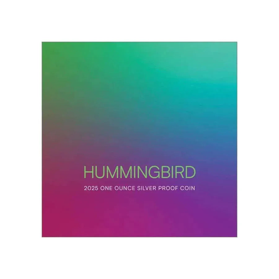 Hummingbird 2025 $1 1oz Silver Proof Coin
