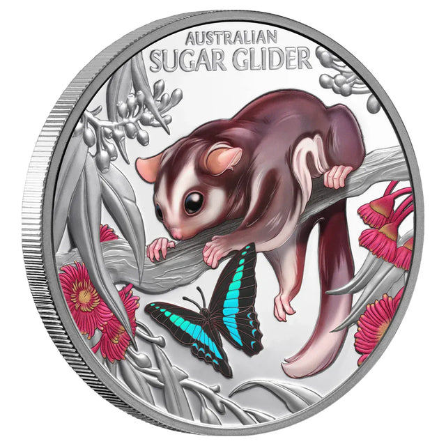Baby Sugar Glider 2026 $1 1oz Silver Proof Coin