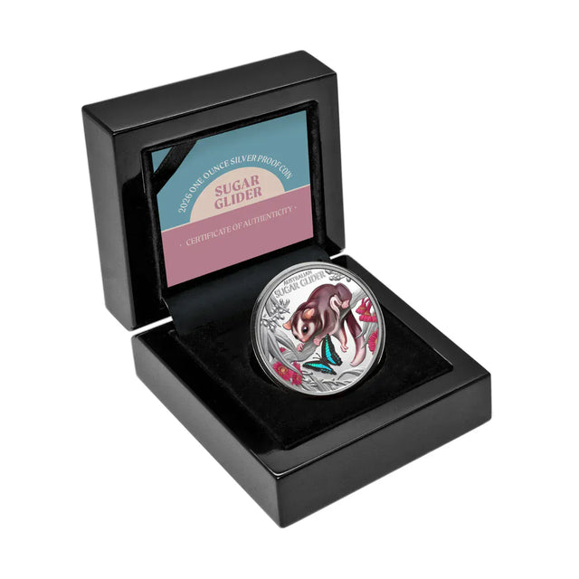 Baby Sugar Glider 2026 $1 1oz Silver Proof Coin