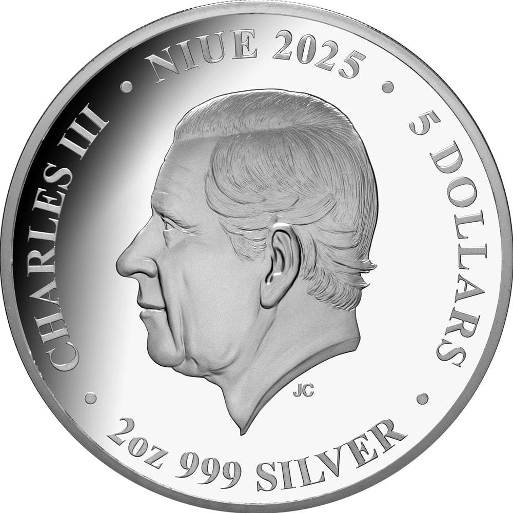 2025 Natures Window Green Sea Turtle $5 2oz Silver Proof Coin