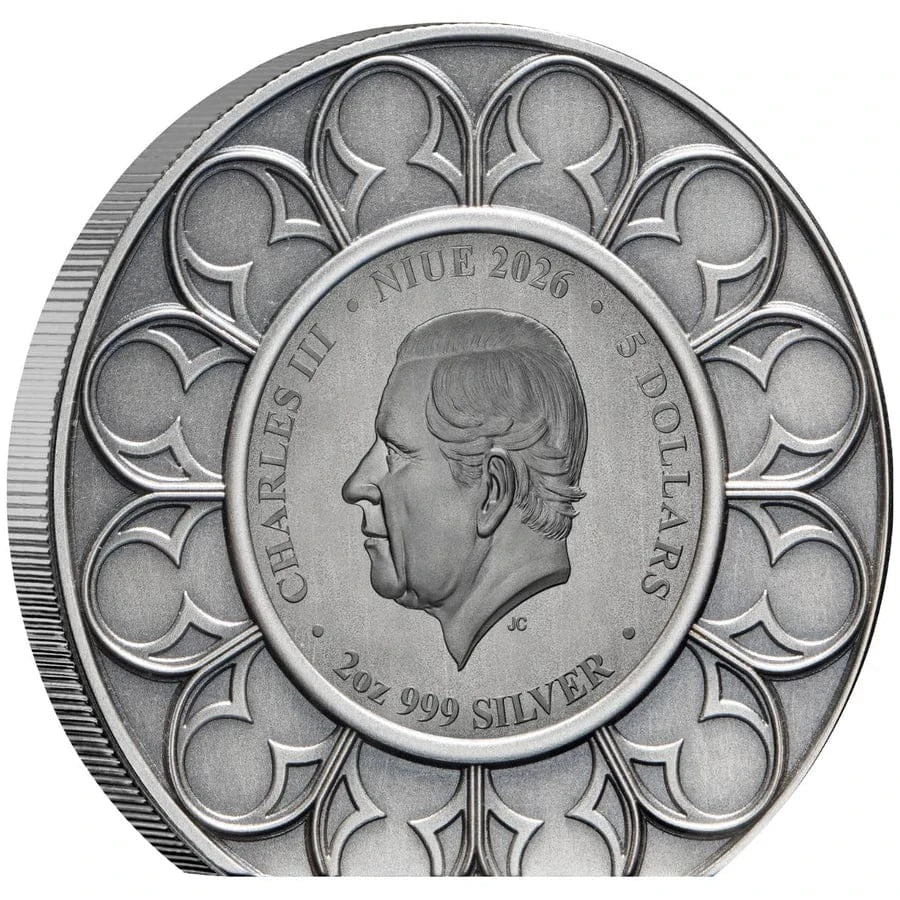 Royal Crown Jewels 2026 $5 St Edward’s Crown Ultra High Relief 2oz Silver Coin