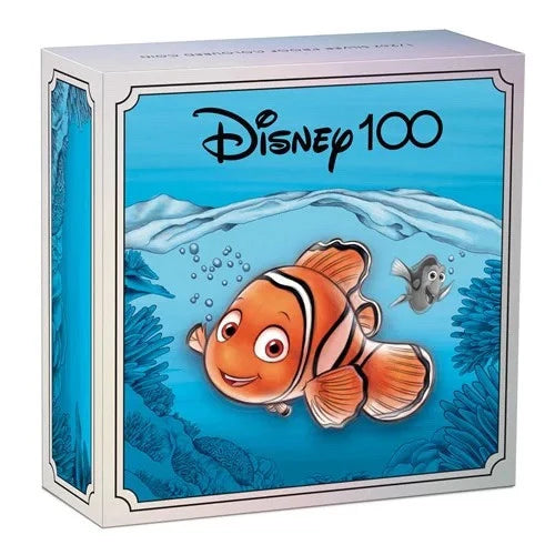 2023 Disney 100 Nemo 1/2oz Silver Proof Coloured Coin